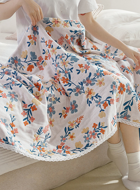 90x180cm纱布大浴巾女吸水速干高级家用大人男全棉可穿裹巾