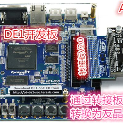 推荐适用高速双通道14bit DA DDS AD9767 FPGA 信号发生器开发板