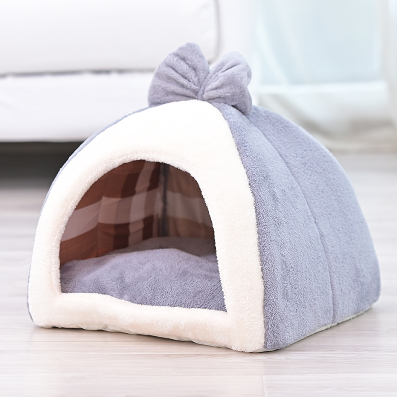 Pet Dog Canh Bed Neso Warm Soft Sleeping Comfy itdtor cave