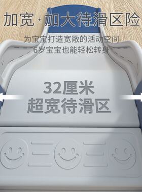 新品儿童滑梯室内家用超大加长带围栏宝宝大号10岁多功能滑滑梯大