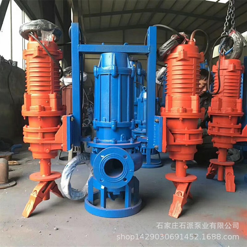 泥沙泵泥a浆泵潜水抽沙泵ZJQ100-25-22抽沙泵 4寸吸砂泵潜水渣浆