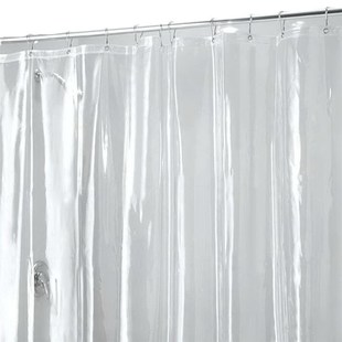 Vinyl 透明浴帘 防水隔断N帘 加厚加重 厂家货源 网布加强头