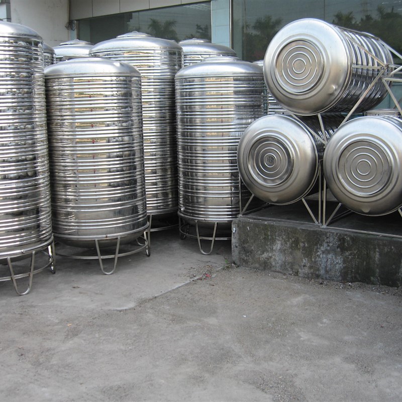 珠海不锈钢水塔现货/1吨304卧式水箱立式储水罐本地厂家当天送货