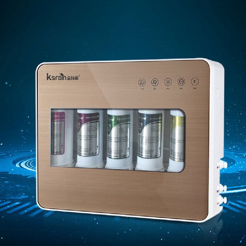 直销新品金诗雨d800超滤净水器厨下矿物质m能量直饮机五级净化过