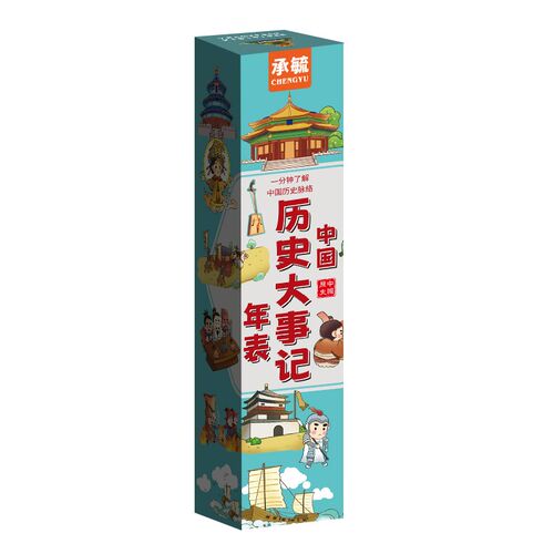 初中中国历史朝代顺序挂图长卷时间轴演化地图顺序表大事纪年墙贴