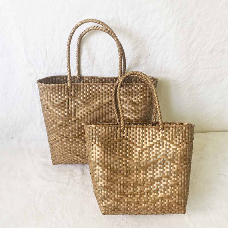 女士2021年新款手提包草包编织包菜篮子包包大容量时尚方形敞口包,箱包皮具/热销女包/男包,通用款女包,淘宝优惠券,粉丝福利购,淘宝优惠卷