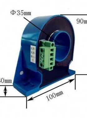 直销新品传感器4210m0互感器开流穿孔电J压V变送器0交流电量电 霍