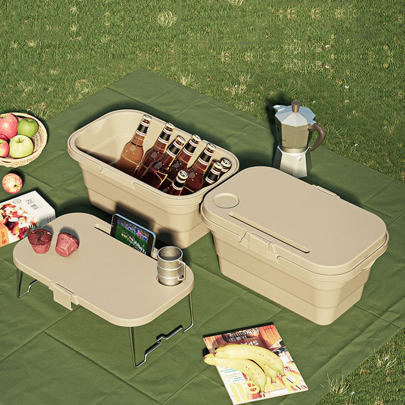 户外可折叠收纳箱春游野餐篮野炊整理箱车载后备箱车用收纳箱野营,户外/登山/野营/旅行用品,露营折叠置物架,淘宝优惠券,粉丝福利购,淘宝优惠卷