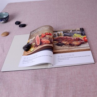 菜谱设计制作菜谱定制菜单本菜单制作菜谱本活页软壳彩绘定制印刷