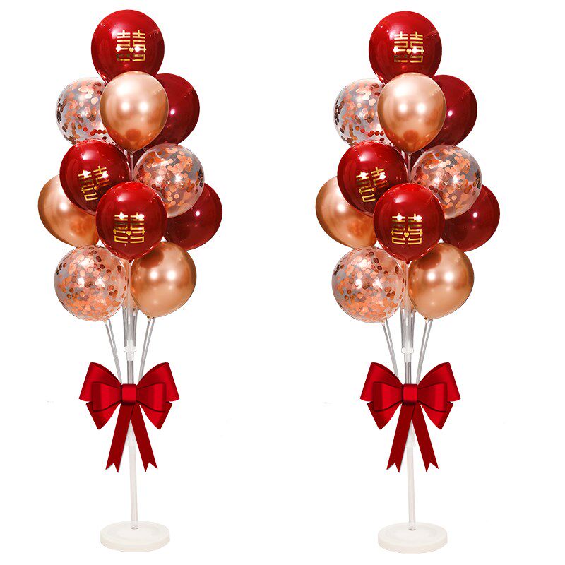 结婚地飘气球套装婚礼男方婚房装饰发光桌飘订婚场景布置路引支架,节庆用品/礼品,发光气球,淘宝优惠券,粉丝福利购,淘宝优惠卷