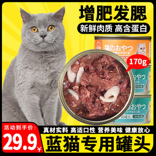 增肥 厂家英短蓝猫专用零食幼猫2个月主食罐头小猫咪补充营养吃