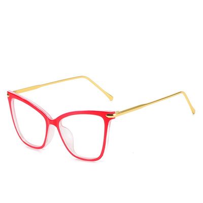 2 22 Cat Eye Glassas Clear xFrame Women0Feshion Transparent