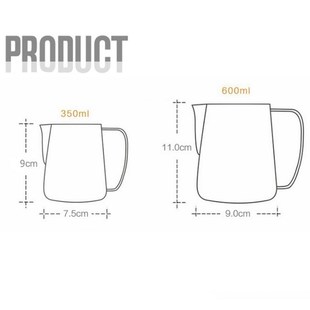 Pitcher-Tools Espresso Barista Coffee-Latte Jug Milk-Frothin