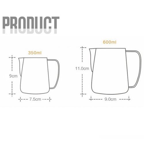Pitcher-Tools Espresso Barista Coffee-Latte Jug Milk-Frothin