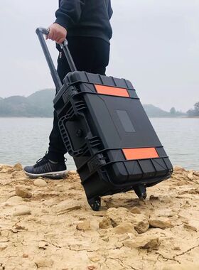 拉杆安全箱五金工具塑料盒手提登机箱设备仪器空箱海绵隔断防护箱