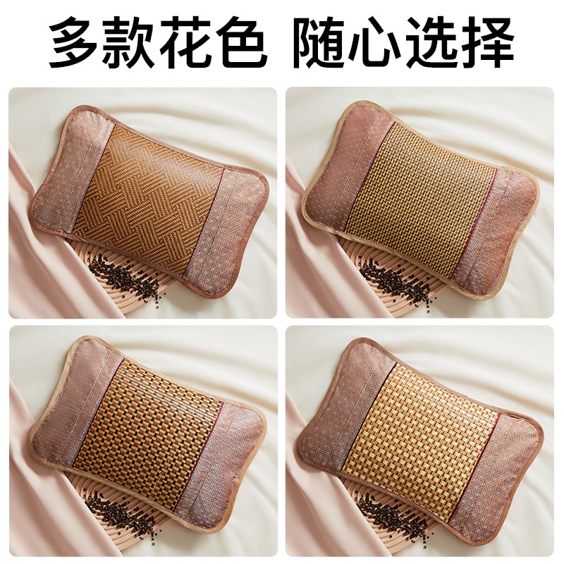 现货儿童枕头婴儿荞麦皮-夏季宝宝枕3岁以上1一2岁幼儿.园凉席专