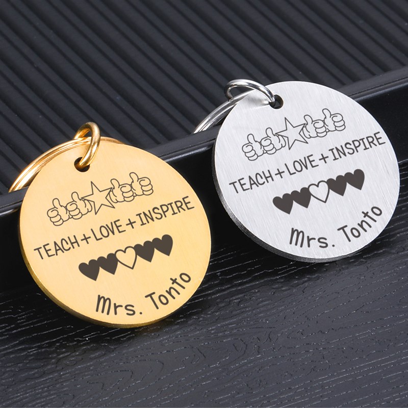 极速Inspirational Keychain Personalized Keychain Customized