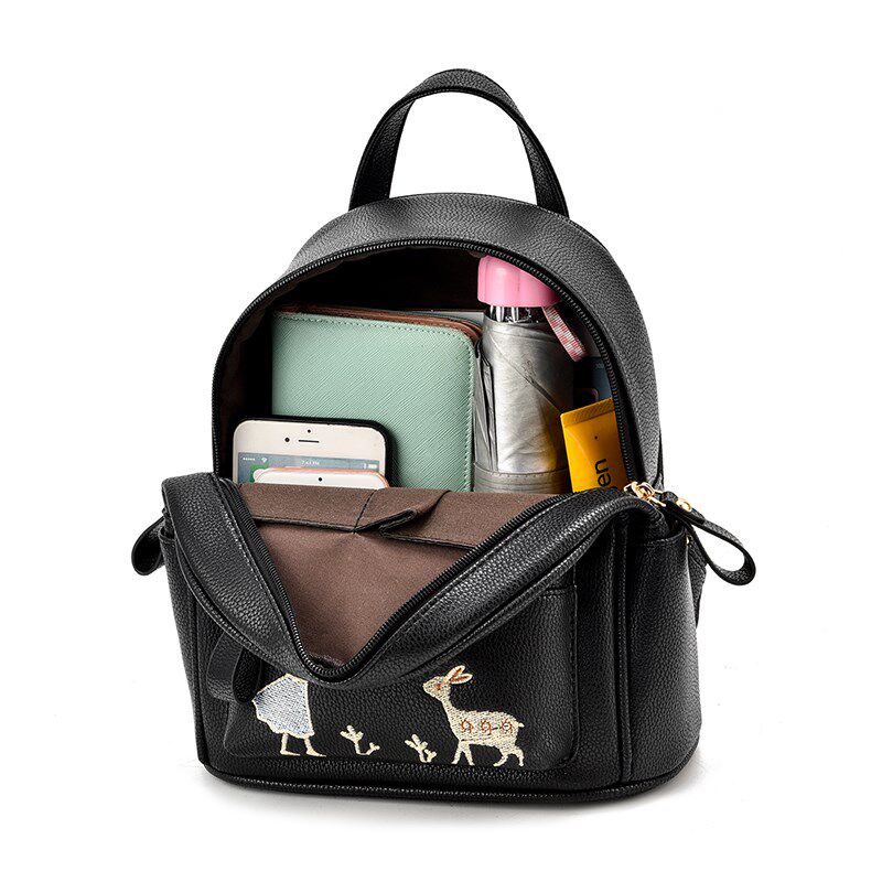 夏季出游双肩包女2024新款可爱小女孩旅游背包儿童休闲春游小包包