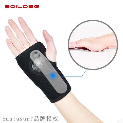 新品Sports hand support fixed protective steel plate palm ad