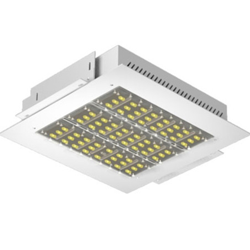 推荐加油站罩棚灯顶棚防爆灯应急灯LED雨棚专用嵌入式暗装防水防