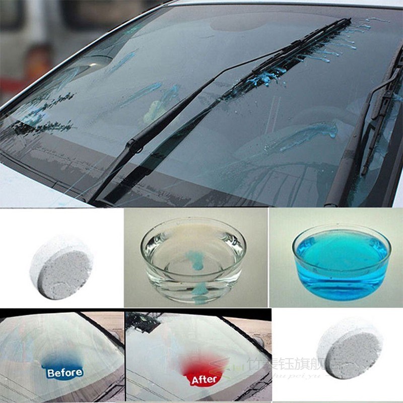 10pcs / Set Auto Car Windshield Glass Wash Cleaning Concentr