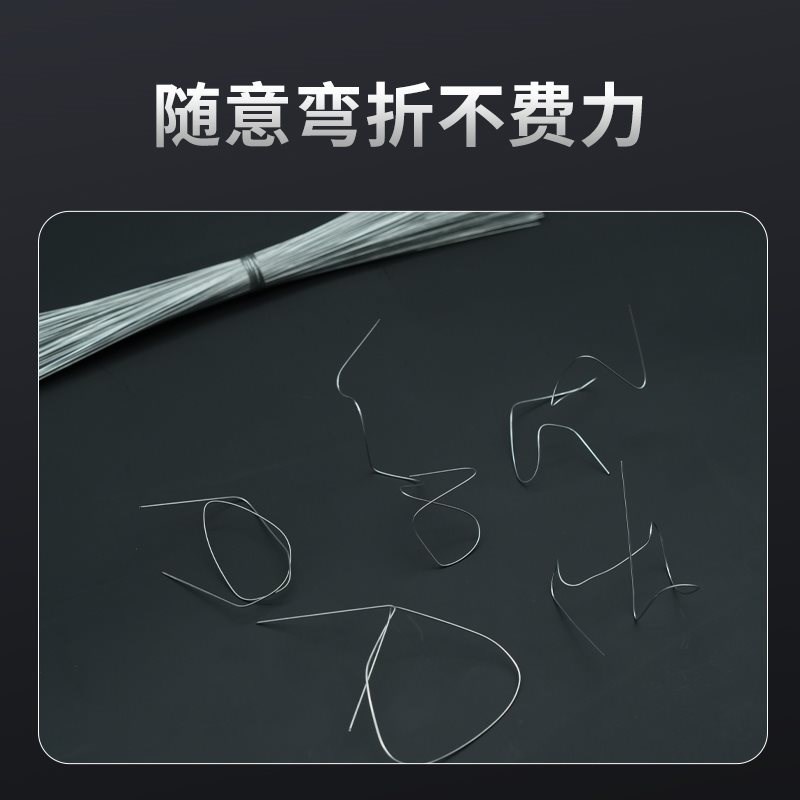 扎钢筋扎丝24号铁丝捆绑工地捆扎断丝手工细扎带固定软镀锌绑丝线