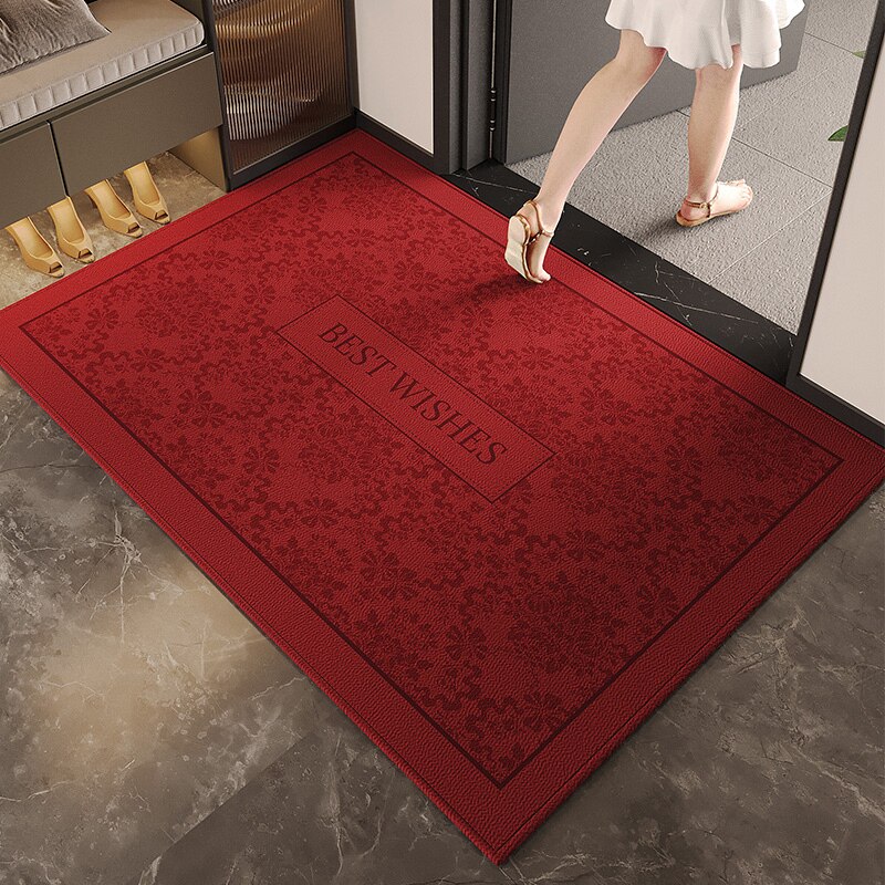 入户门地垫家用玄关防滑脚垫红色喜庆大门口进门垫可裁剪室内地毯,居家布艺,入户地垫,淘宝优惠券,粉丝福利购,淘宝优惠卷