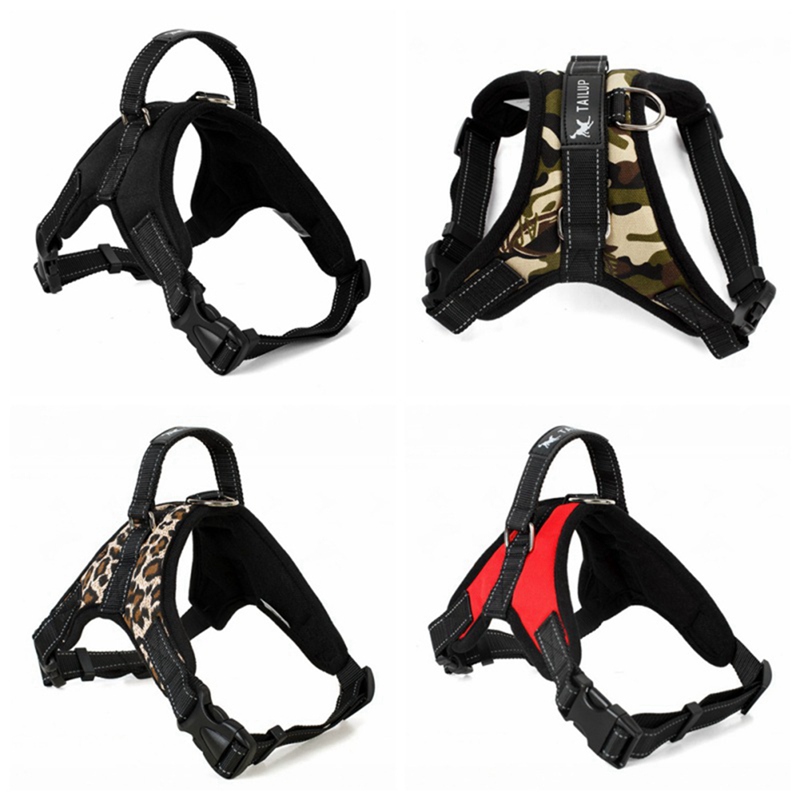 极速Dog Soft Adjustable Harness Pet Large Dog Walk Out Harne