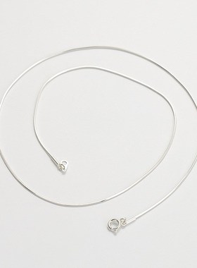 柔顺简约百搭蛇骨链叠戴个性inBs风锁骨链气质复古通勤项链饰品女