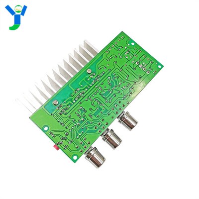 TDA2050A+TDA2030A功放板2.1三声道60W低噪高保真超重音炮带运放