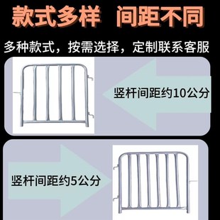 烤漆镀锌猪圈门猪栏门母猪栏保育床铁围栏猪场门砖砌水泥圈猪舍门