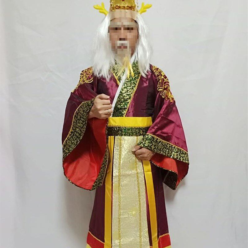 西游记人物龙王三太子敖丙头饰东海南海龙王虾s兵蟹将龟丞相服装