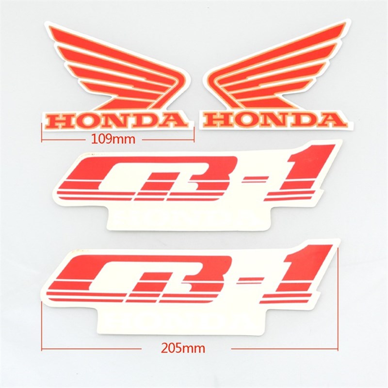 速发适用HONDA本田CB-1400全车贴纸贴花车标红车身贴画