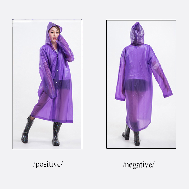 速发Raincoat Thickened Waterproof Raincoat Rain Poncho Rainc 居家日用 雨披/雨衣 原图主图