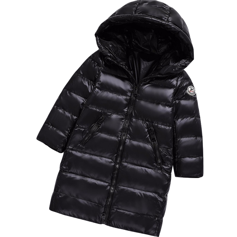 新款儿童羽绒服中长款男童女童过膝长款加厚宝宝小童X中童大童冬