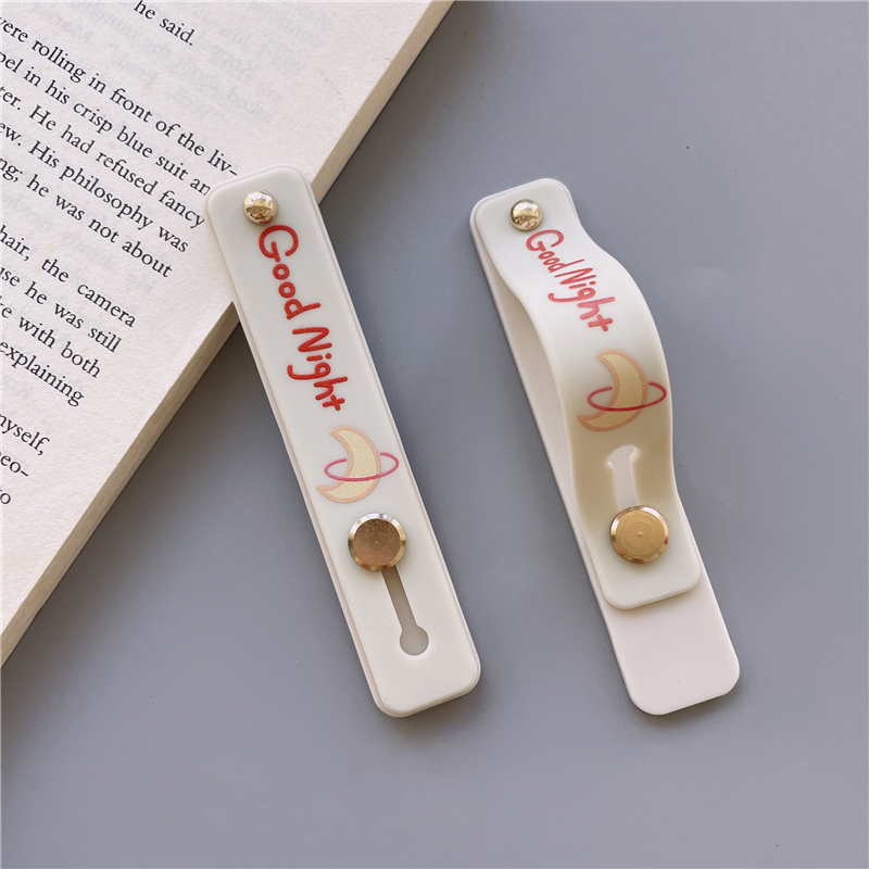 个性可爱卡通推拉式手机扣u指环扣桌面支撑支架粘贴式懒人支架男