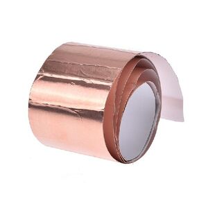 Shielding EMI Adhesive 50mm Conductive Copper sjide