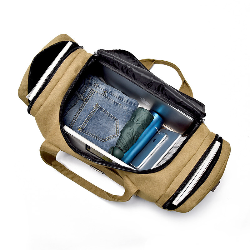 行李包大容量帆布男女行李袋可折叠手提旅行包超大旅游搬家待产包