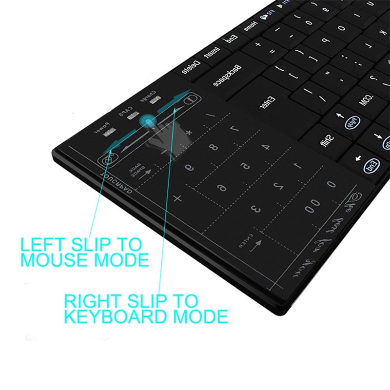 极速Jelly Comb Touch Bluetooth Keyboard Wireless Keybord for