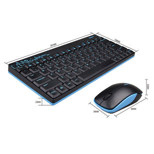 小型办公无限键鼠 Mofii摩天手 X210无线键盘滑鼠套组笔记本可携式