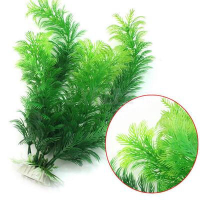 热销30cm Artificial Aquarium Underwater Plant Fish Tank Subm