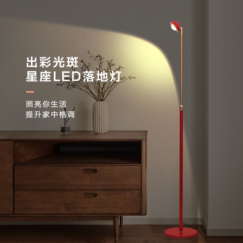 落地灯客厅立式床头阅读钓鱼灯卧室沙发氛围轻奢设计师款光影灯