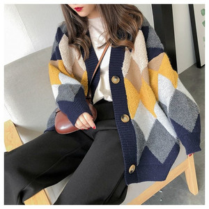 现货Cardigan sweater 2021 spring and autumn new insW popular