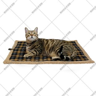 一件代发家用加厚保暖宠物垫猫垫J羊羔绒宠物床垫可清洗