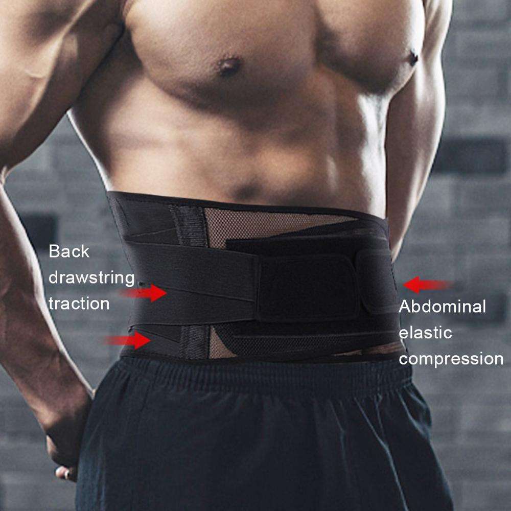 速发Back support belt trainer waist trimmer musculation abdo