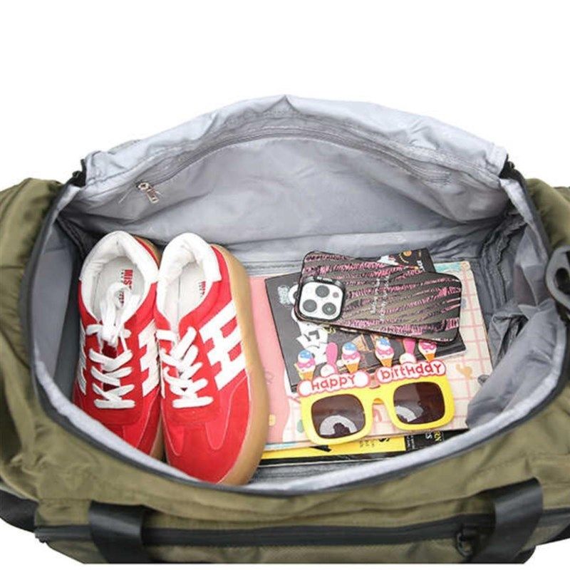 旅行包女款大容量双肩包背包旅游斜挎包手提行李包干湿分离健身包