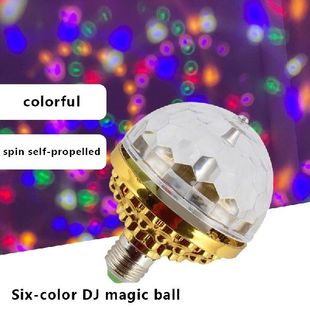 RGB Stage Auto Rotating E27 推荐 Light Ampoule Disco