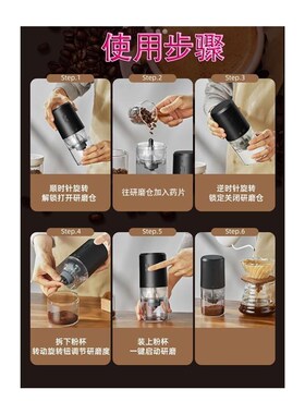 药片研磨器电动迷你磨药器粉碎搅碎机打粉机神器家用细腻中药搅磨