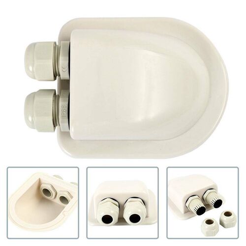 小众高货2 Holes Roof Gland Marine xCaravan Accessories Boat