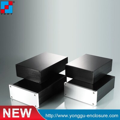 Aluminum enclosure PCB box instrument project case electroni